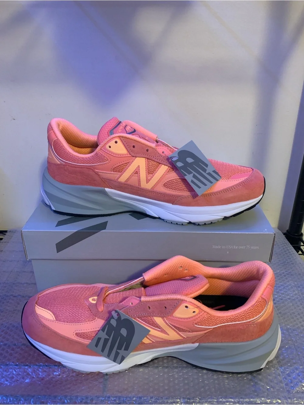 New Balance 990v6 Made in USA Salmon U990SR6 - Men’s Size 12